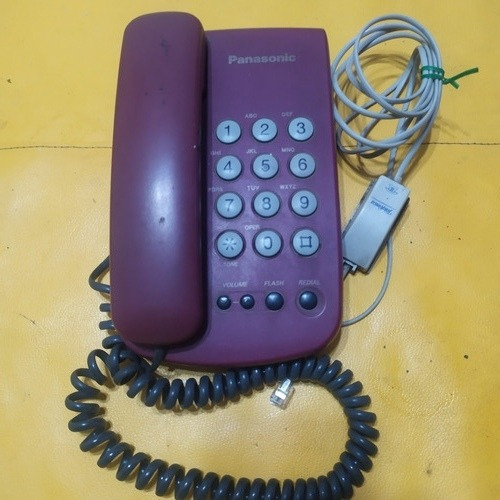 Telefono Fijo Panasonic - Pared O Mesa - Bordo - Ituzaingo