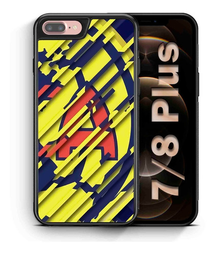 Funda Protectora Para iPhone Club America Tpu Case Futbol