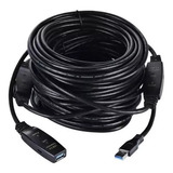 Cable Extension Usb Activa De 10 Metros Version 3.0 / 5 Gbs 