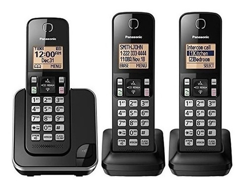 Teléfono Inalámbrico Panasonic Kx-tgc353 Negro