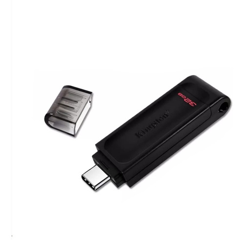 Pendrive Kingston Dt70 32gb Usb Tipo C / Usb 3.2 Gen 1 