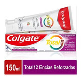 Pasta Dental Colgate Total 12 Encías Reforzadas 199 Grs