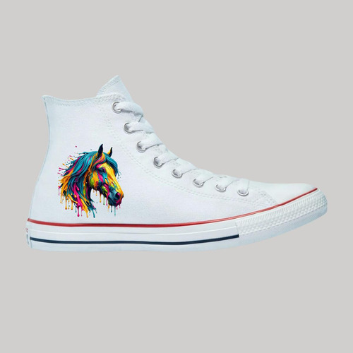 Tenis Converse Chuck Taylor All Star Bota Caballo 4