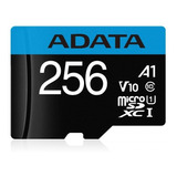 Tarjeta De Memoria Micro Sdxc 256gb Adata Clase 10 A1 