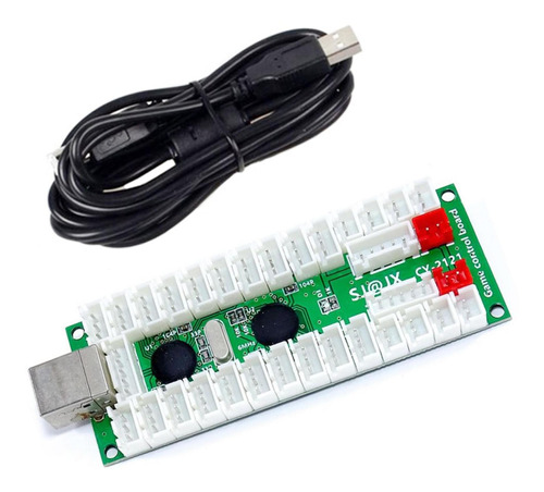 Interfaz Arcade Usb Led 2 Jugadores