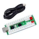 Interfaz Arcade Usb Led 2 Jugadores