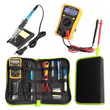 Kit Eléctrico Cautín 60w Regulable 17 Accesorios 