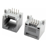 Conector Rj45 Hembra 8p8c Para Circuito Corto 13mm