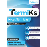 Mica Termica Tamaño Club 8ml (6.5x9.5) Termiks 100 Pzas