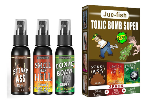 Spray De Odores Mischief Toys - Fezes/bombas/sabor A Inferno