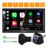 Pantalla Estereo Tactil 2 Din Gps Espejo + Camara + Control