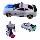 Auto Transformers Policía A Pila