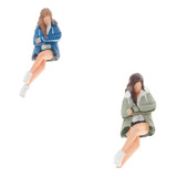 Figuras De Diorama En Miniatura A La Moda, 2 Uds., Modelo De