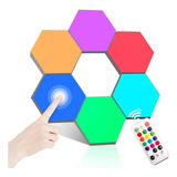 Luz Gamer Hexagonal Control App (no Usa Pilas) Set 6 Piezas