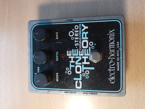 Electro Harmonix The Clone Theory Pedal Stereo Chorus Fuente