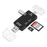 Lector De Tarjetas 3 En 1 Adaptador Micro Sd Usb Otg Celular