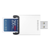 Micro Sdxc Ush-i Pro Plus 256gb Con Usb3.0 Samsung
