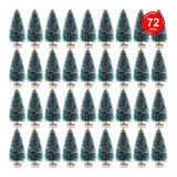 72 Miniarboles De Navidad De 4,5 Cm, Pinos Pequeños