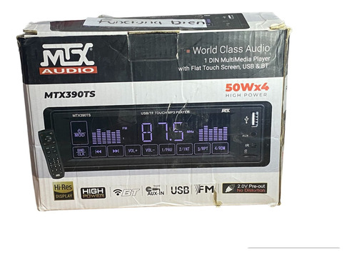 Mtx Audio Autoestereo Mtx390ts Usb+bt Caja Dañada