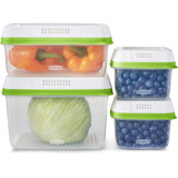 Rubbermaid Freshworks Produce Saver, Contenedores De Almacen