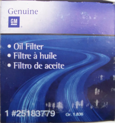 Filtro De Aceite Original Gm Suzuki Swift 1.0 1.3 1.6 Foto 2