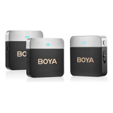 Boya 2.4ghz Dual-channel Wireless Microphone System By-m1v2