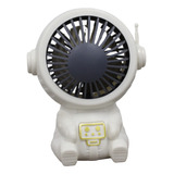 Mini Ventilador Astronauta Portátil Recargable 