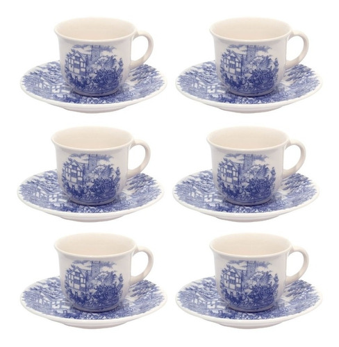 Set X6 Taza De Te 200 Cc Cena Inglesa Oxford