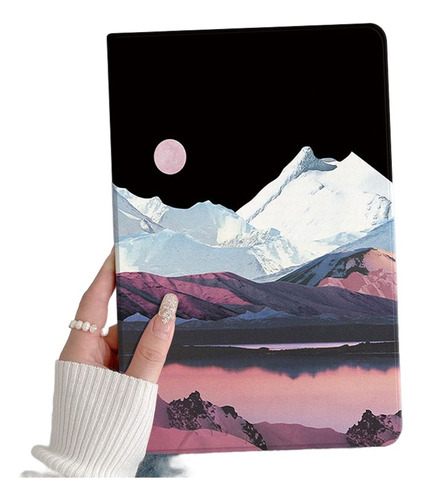 Estuche For Snow Mountain Sunrise For Tab M10/m8