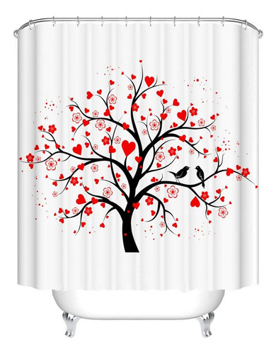 Fangkun Tree Of Life Decor Juego De Cortinas De Ducha - Árbo