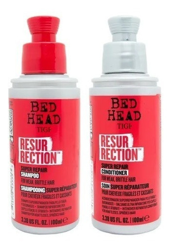 Tigi Resurrection Shampoo Acondicionador Travel 100ml 