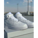 Nike Air Force One Mid Triple White Og