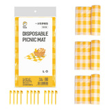 3 X Mantelesesteras Picnic Impermeables Desechables Campings