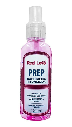 Prep Higienizador De Unhas Para Manicures 120ml - Real Love