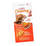 Caja Catit Creamy Golosina Para Gato Sabor Pollo X 12 U