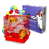 Gaiola Hamster Pet 3 Andares Luxo Labirinto Grande