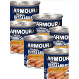 6x Armour Chicken Vienna Sausage Salchicha Pollo