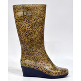 Botas De Dama Lluvia Citadina Lady 35-40 Animal 6400