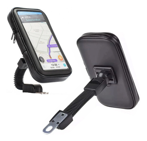 Suporte Celular Gps Moto Case Impermeável Até 5.5