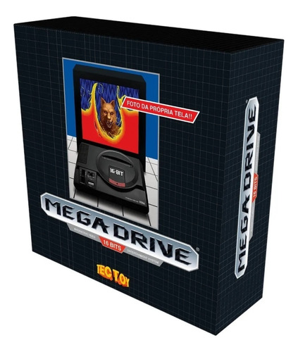 Console De Videogame Mega Drive Tectoy 2017 - Novo Lacrado - Item Para Colecionador