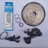 Grupo Kit Shimano Deore 12v M6100 Cassete 11/52