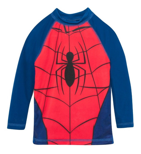 Remera Manga Larga Hombrearaña Uv Proteccion Solar 50 Pileta