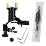 Kit Para Tattoo Maquina Rotativa Fuente Pedal Y Cable Clip