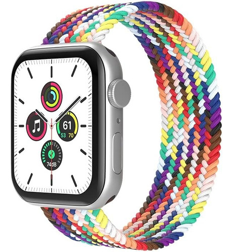 Correa Trenzada Nylon Para Apple Watch.  Series 7/8/3/5/6/se