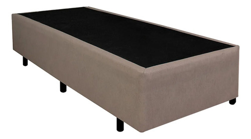 Cama Box Solteiro Sintético Sereneprime Bege 88x188x40