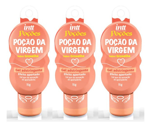 Gel Adstringente Poção Da Virgem - Efeito Apertadinho - Intt