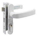 Cerradura Para Puerta De Aluminio Color Blanco Lock