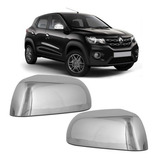 Aplique Capa Cromada Retrovisor Kwid 17 18 19 20 21