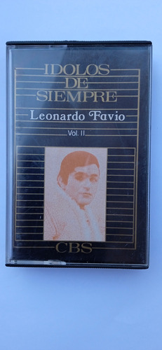 Cassette Leonardo Favio Vol Ll.