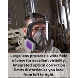 3m Safety 142-6800 - Respirador De Máscara: De Seguridad Reu